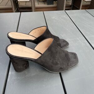 Stuart Weitzman Black Women's Mules